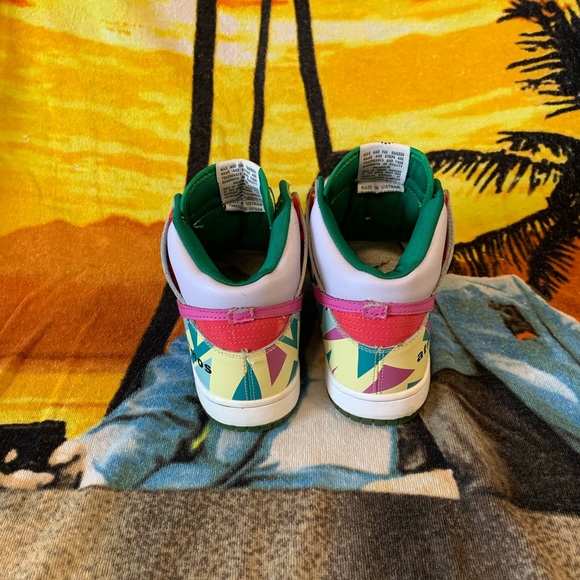 Rare Nike Atmos Art Force Ones men’s size 8 - Picture 4 of 8